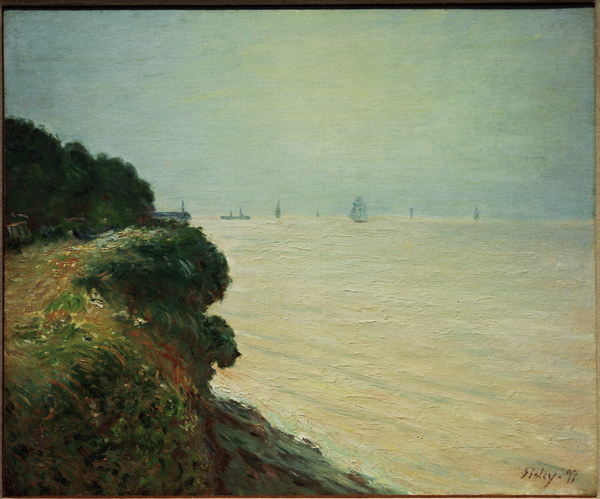 Sisley / The bay of Langland / 1897 de Alfred Sisley
