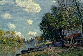 Alfred Sisley / Bank of Loing River