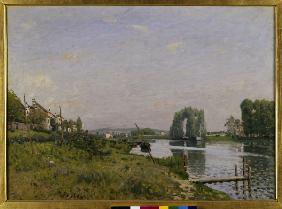Sisley / L ile Saint-Denis / 1872