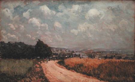 Turning Road or, View of the Seine de Alfred Sisley