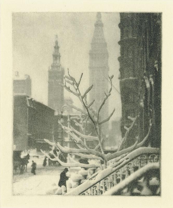 Zwei Türme, New York (aus: Camera Work) de Alfred Stieglitz