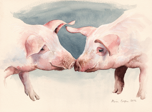 Two Little Piggies de Alison  Cooper