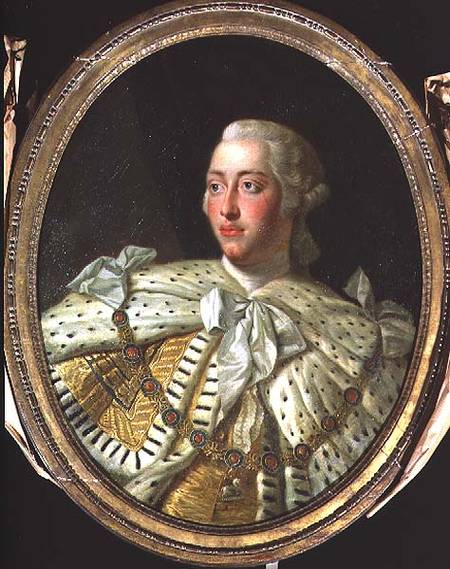 Portrait of King George III (1738-1820) de Allan Ramsay