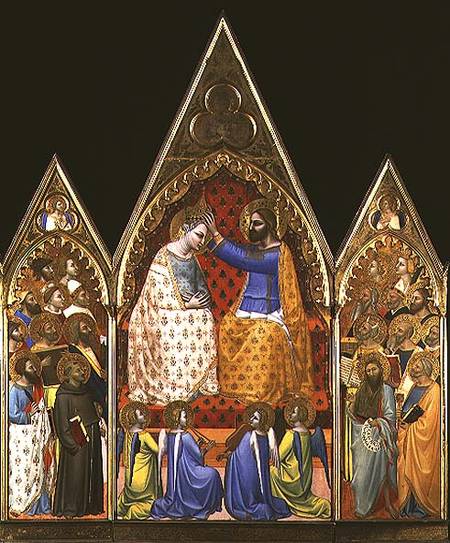 Coronation of the Virgin de Allegretto Nuzi