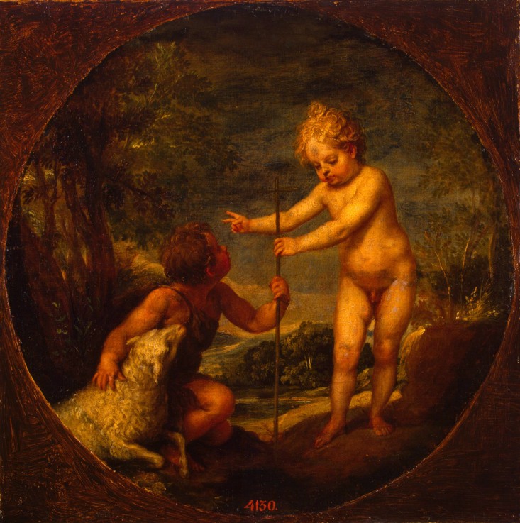 Christ and John the Baptist as Children de Alonso Cano