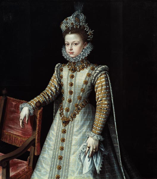 La infanta Isabella Clara Eugenia de Alonso Sánchez-Coello