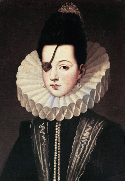Ana de Mendoza, Princess of Eboli de Alonso Sánchez-Coello