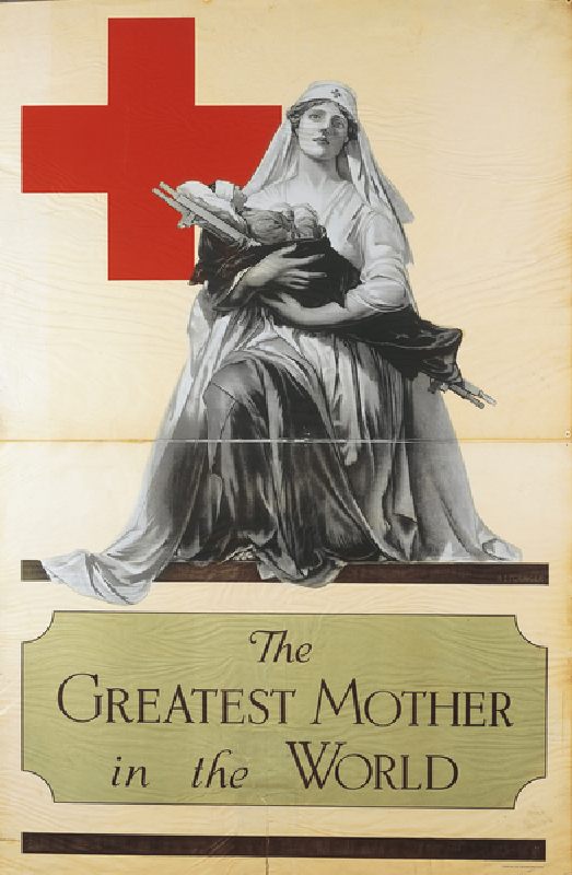 The Greatest Mother in World - WWI Red Cross poster, 1918 (colour litho) de Alonzo Earl Foringer