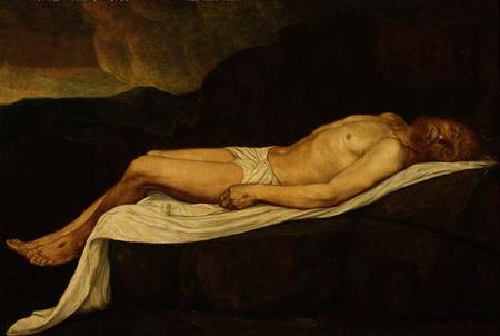 The Dead Christ de Alphonse Legros