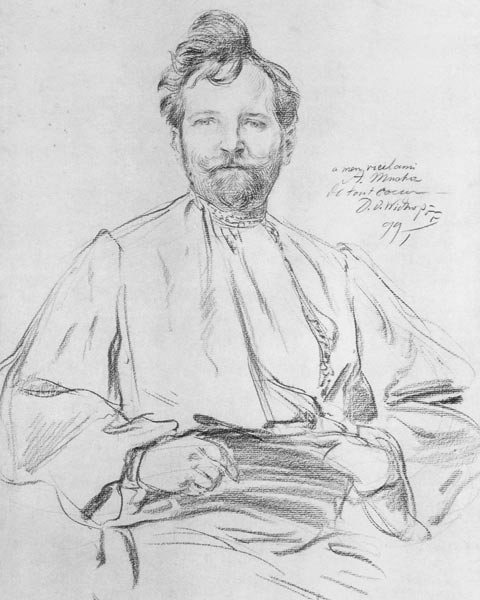 Self-portrait de Alphonse Mucha
