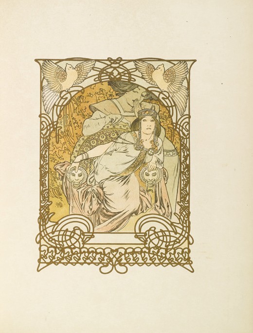 Ilsée, Princesse de Tripoli by Robert de Flers de Alphonse Mucha