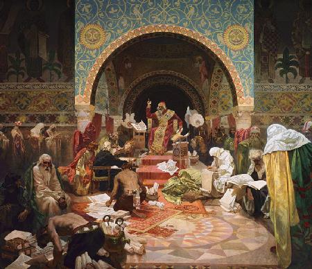 The Bulgarian Tsar Simeon (The cycle The Slav Epic)