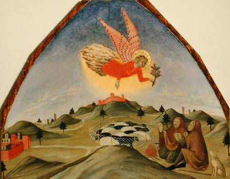 The Annunciation to the Shepherds de also Ansano di Pietro di Mencio Pietro