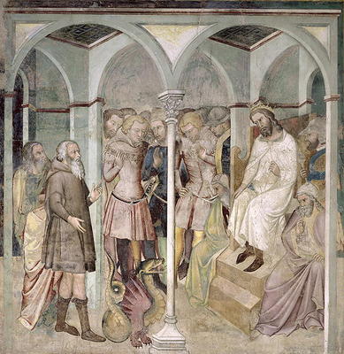 Moses and the Brazen Serpent, 1356-67 (fresco) de also Manfredi de Battilori Bartolo di Fredi