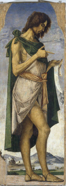 A.Vivarini / John the Baptist / c.1489 de Alvise Vivarini