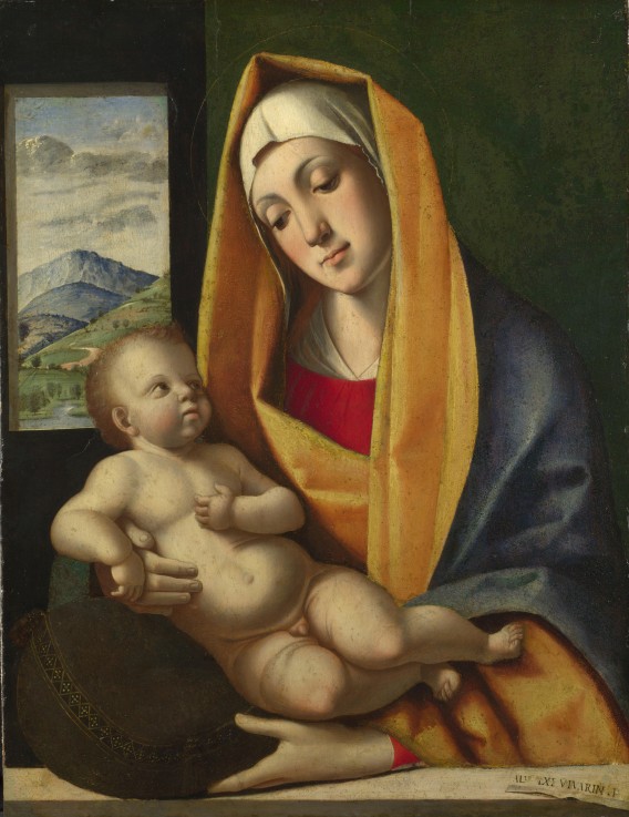 The Virgin and Child de Alvise Vivarini