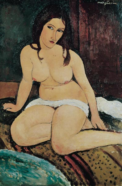 Sedentary act de Amadeo Modigliani