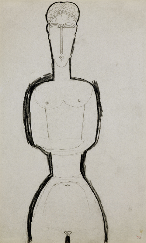 Female Nude de Amadeo Modigliani