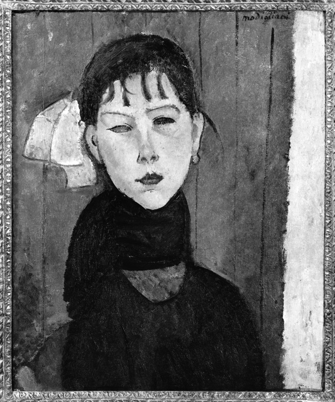 Marie, young woman of the people de Amadeo Modigliani