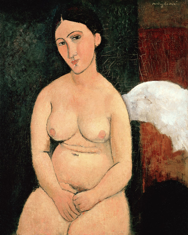 Seated Nude de Amadeo Modigliani