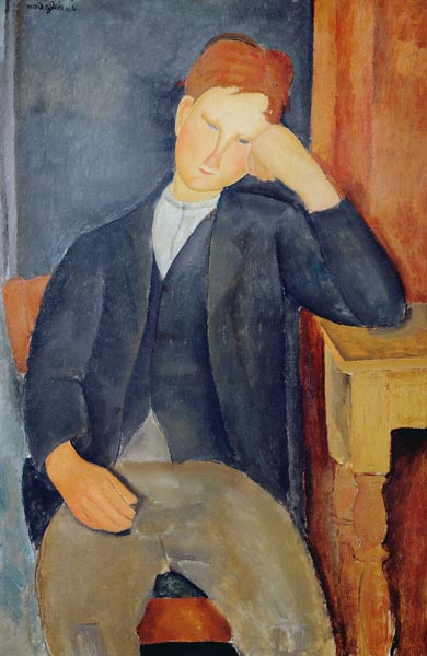 The Young Apprentice de Amadeo Modigliani