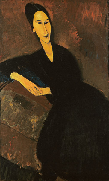 Portrait Anna Zborowska de Amadeo Modigliani
