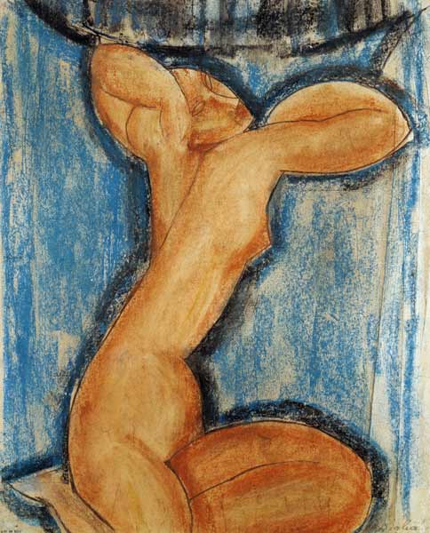 Caryatid de Amadeo Modigliani
