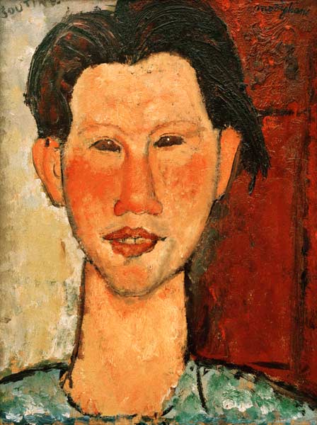 Chaim Soutine 1915/ painting/ Modigliani de Amadeo Modigliani