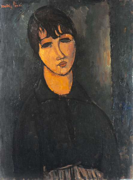 Portrait of a servant. de Amadeo Modigliani