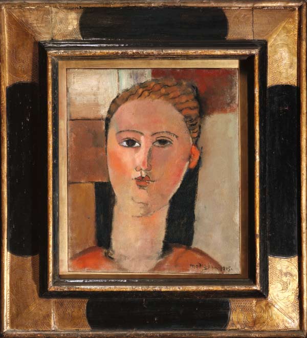 Girl with red hair de Amadeo Modigliani