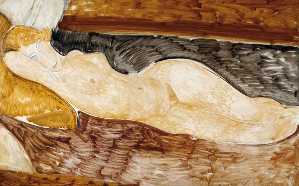 Reclining Nude de Amadeo Modigliani