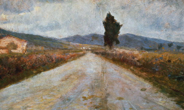The Tuscan Road de Amadeo Modigliani