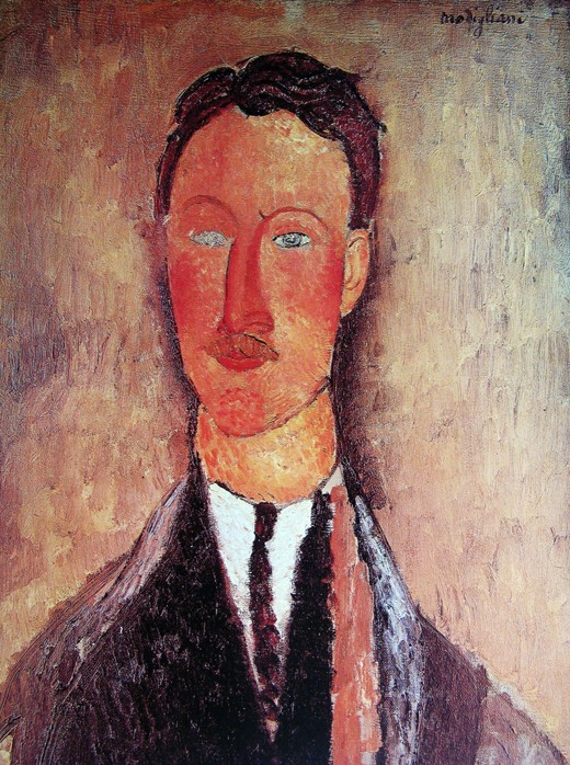 Portrait of Léopold Survage (1879-1968) de Amadeo Modigliani