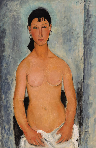 Stationary act, Elvira de Amadeo Modigliani