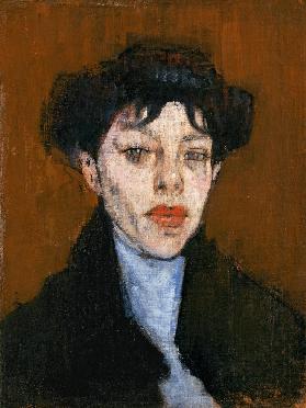 Woman with a Blue Scarf