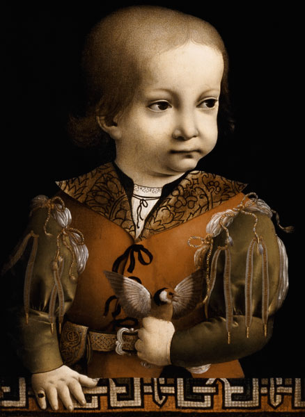 Francesco Sforza as a Child de Ambrogio de Predis