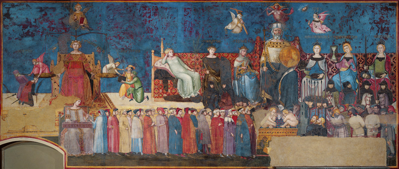 Allegory of Good Government de Ambrogio Lorenzetti