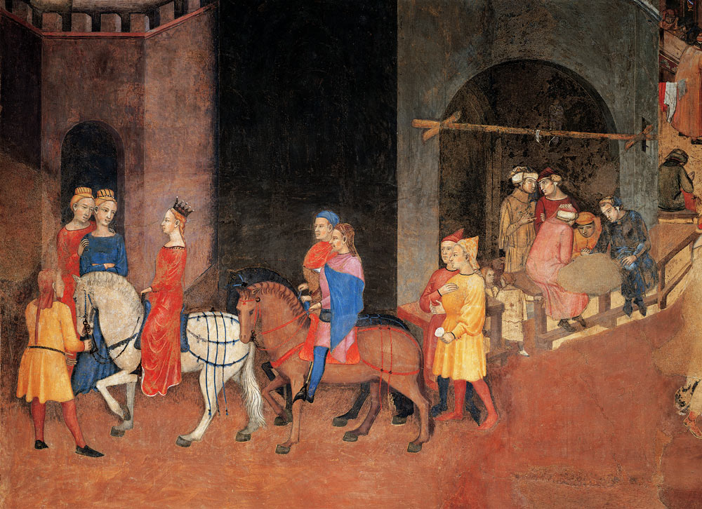 Buon Governo, Bridal Proc. de Ambrogio Lorenzetti