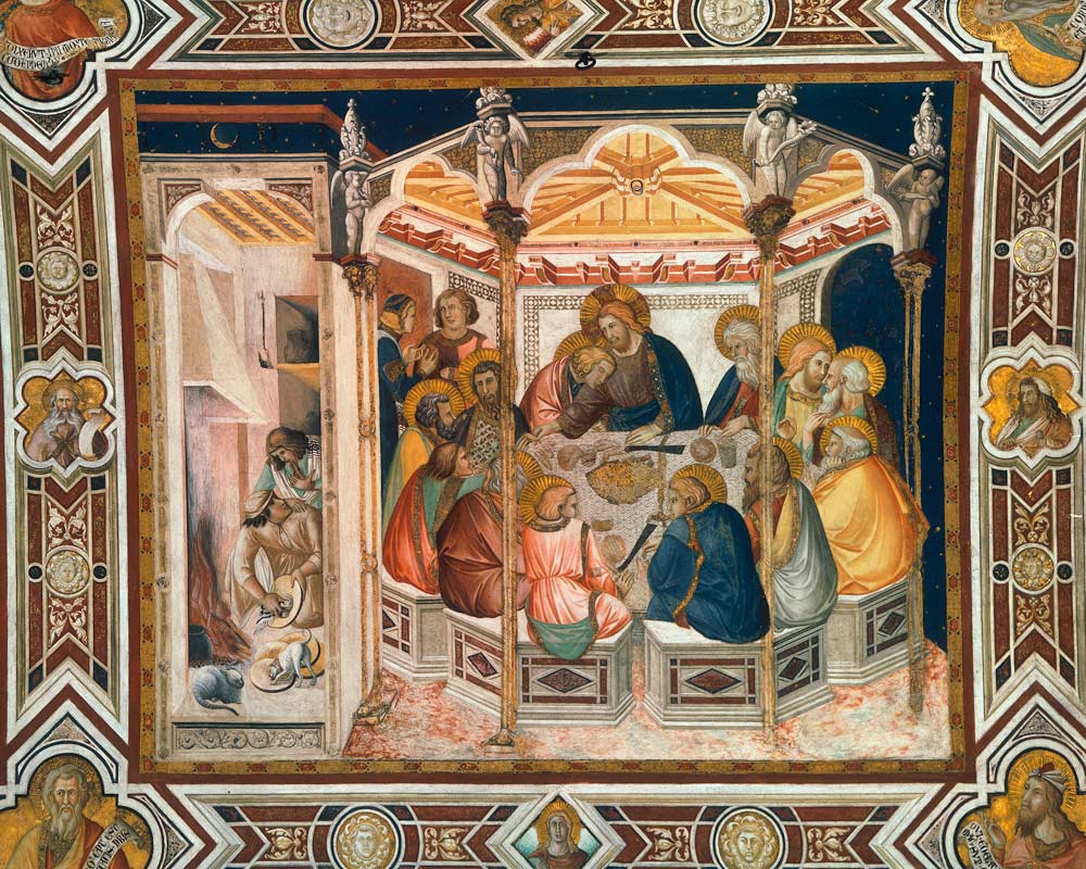 Das Abendmahl de Ambrogio Lorenzetti