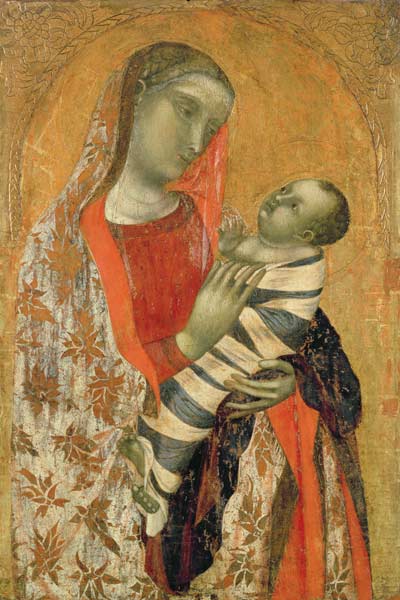 Madonna & Child de Ambrogio Lorenzetti