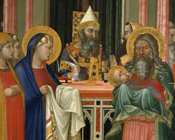 Presentation in Temple de Ambrogio Lorenzetti