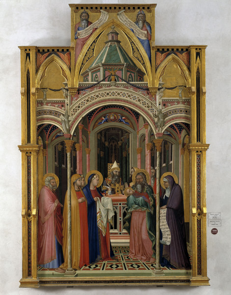 Presentation in Temple de Ambrogio Lorenzetti