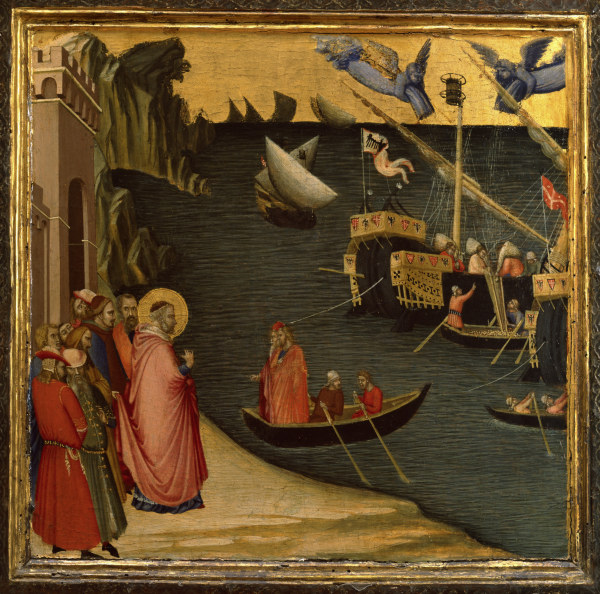 Corn Miracle of St. Nichol de Ambrogio Lorenzetti