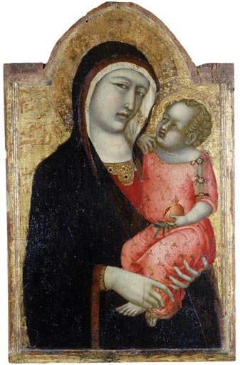 Maria mit Kind de Ambrogio Lorenzetti