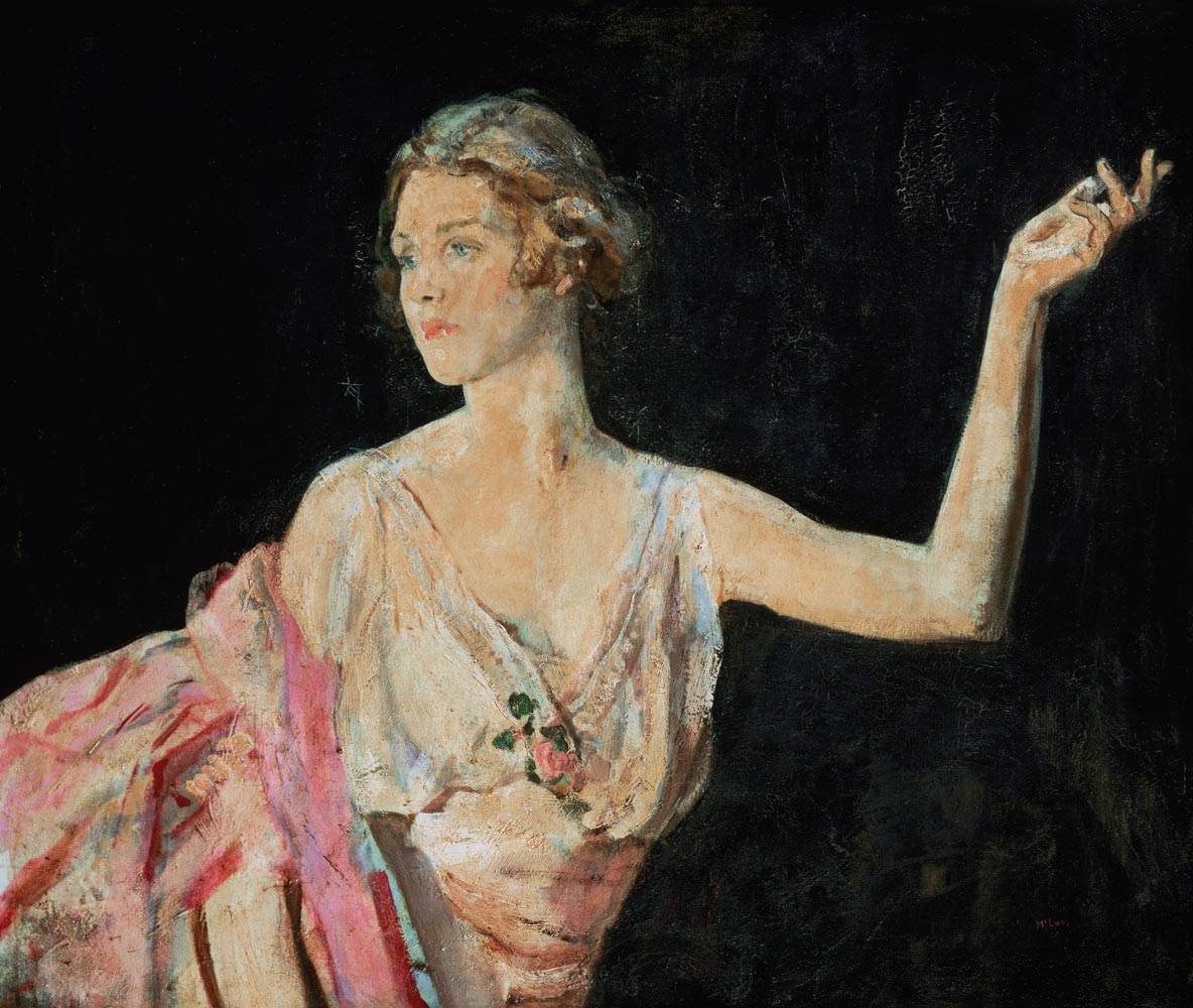 'Call to Orgy', portrait of Lady Diana Cooper de Ambrose McEvoy
