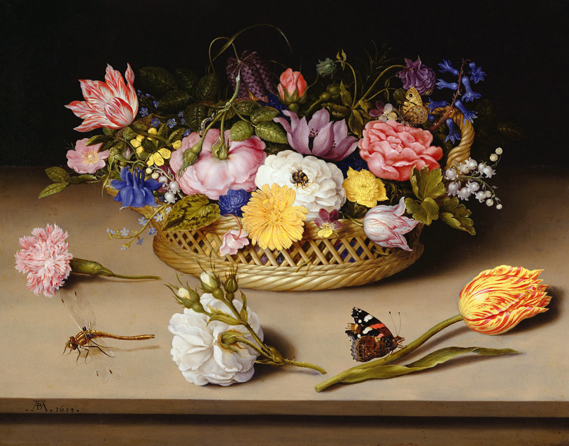 Still Life with flowers de Ambrosius Bosschaert