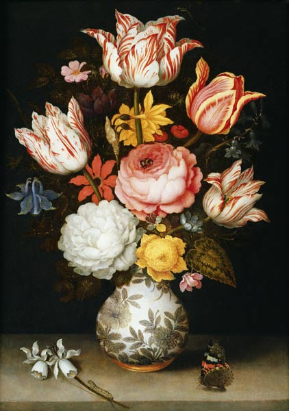 Still Life with Flowers de Ambrosius Bosschaert