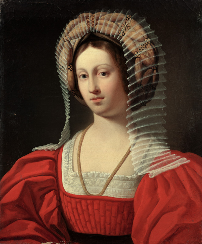 Giovanna I (1326-82) Queen of Naples de Amedee Gras