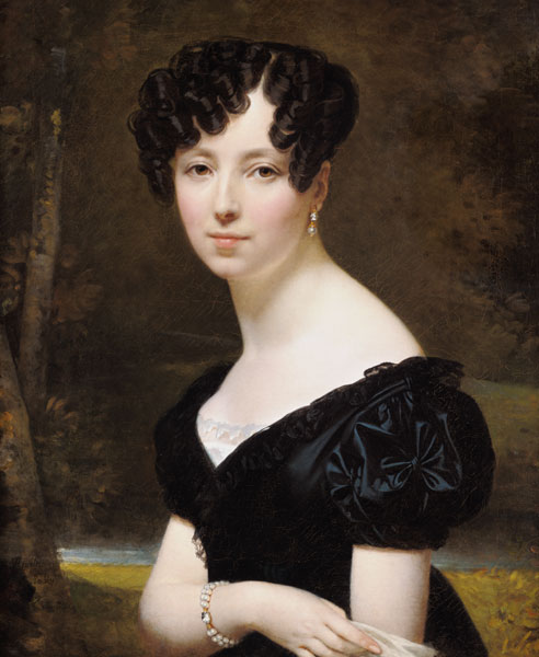Portrait of Baroness Pontalba de Amelie Legrand de Saint-Aubin