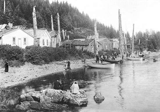 Village in Alaska, c.1900 de American Photographer